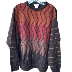 Norm Thompson mens vintage sweater made in Italy 50% wool and acrylic